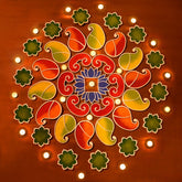 Roop Box - 100+ Versatile Patterns of Rangoli with one kit islandrangoli